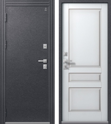 Центурион Т-2-2026 Антрацит муар-Кашемир белый (терморазрыв)